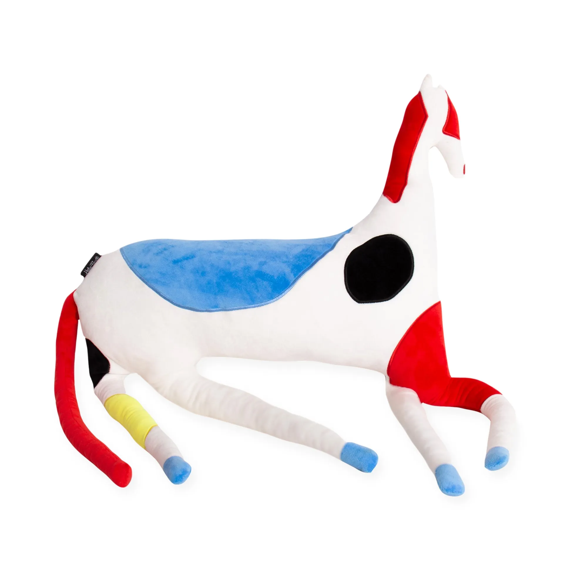 Abstract Horse Throw Pillow