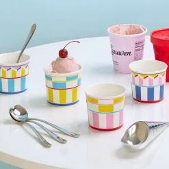 Alessi Big Love Ice Cream Spoons - Set of 4