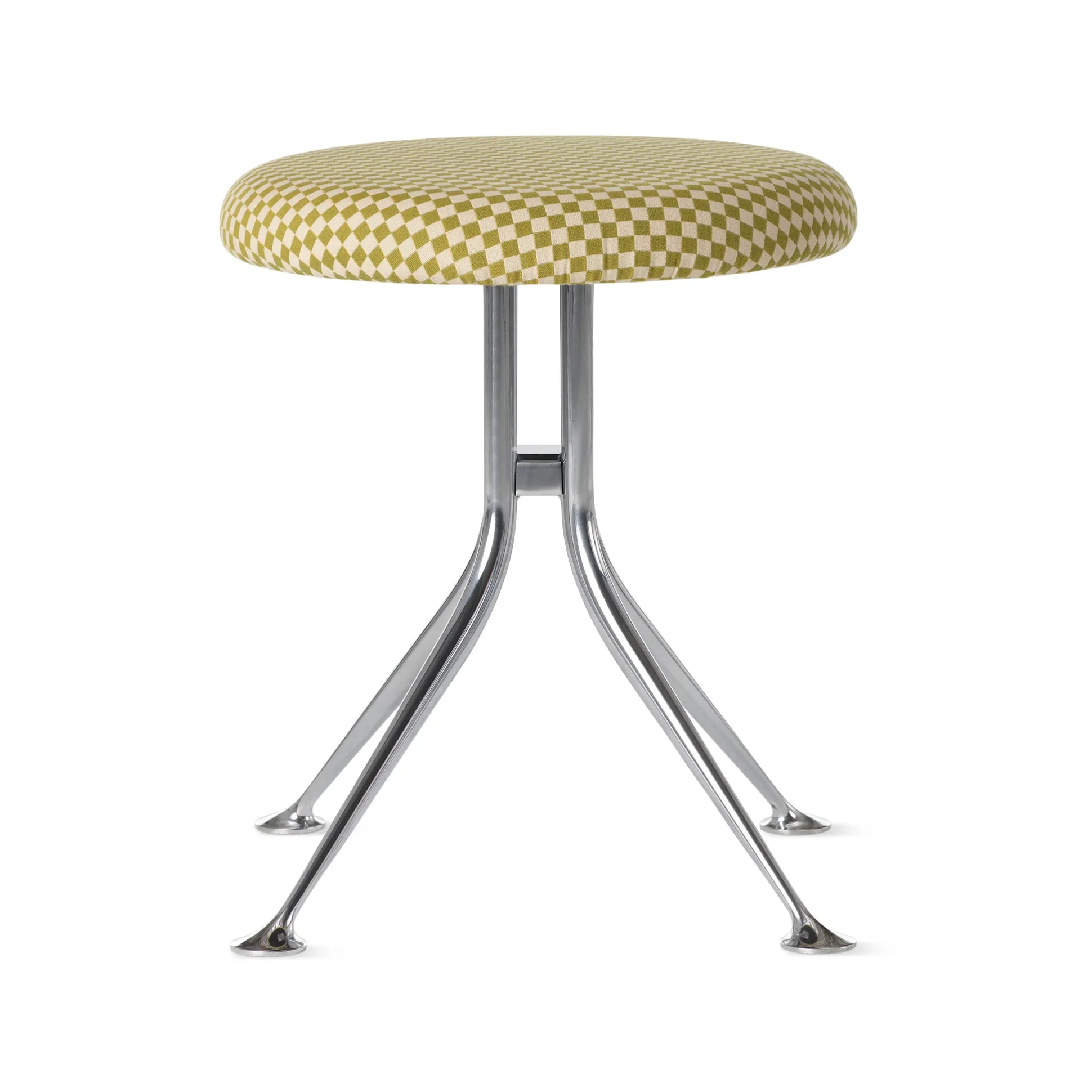 Alexander Girard Upholstered Stool from Herman Miller