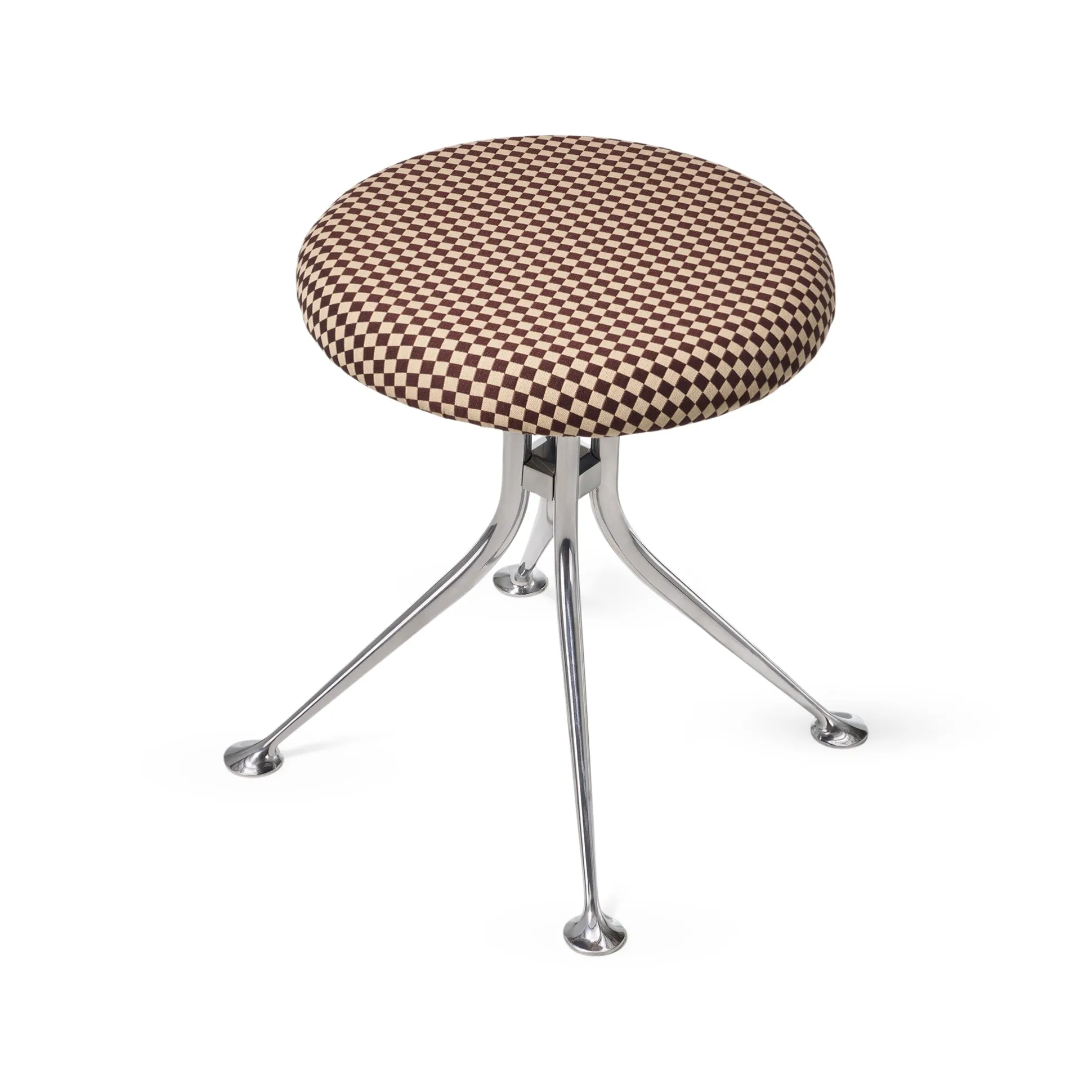 Alexander Girard Upholstered Stool from Herman Miller