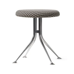 Alexander Girard Upholstered Stool from Herman Miller