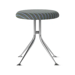 Alexander Girard Upholstered Stool from Herman Miller