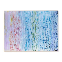 Alma Woodsey Thomas Abstract Color Study Framed Poster
