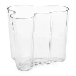 Alvar Aalto Glass Vase from Iittala - 3.7"h