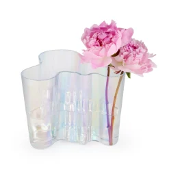 Alvar Aalto Iridescent Glass Vase - 90th Anniversary NYC Edition from Iittala