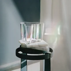 Alvar Aalto Iridescent Glass Vase - 90th Anniversary NYC Edition from Iittala