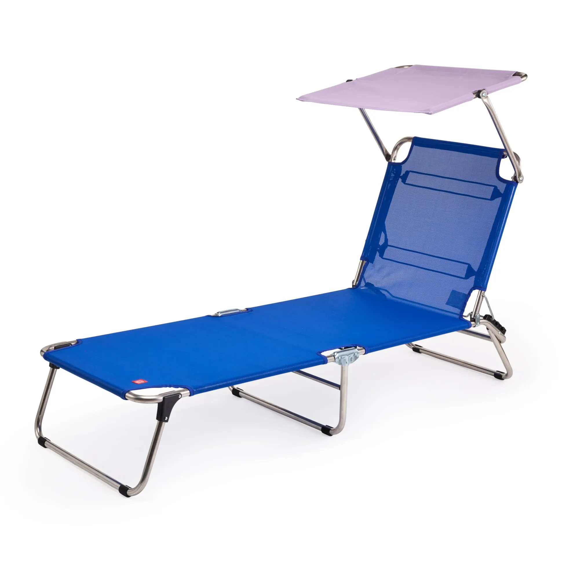 Amigo Outdoor Lounge Chair with Sun Shield/ Lilac