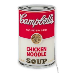 Andy Warhol Chicken Noodle Soup Can Neon Sign