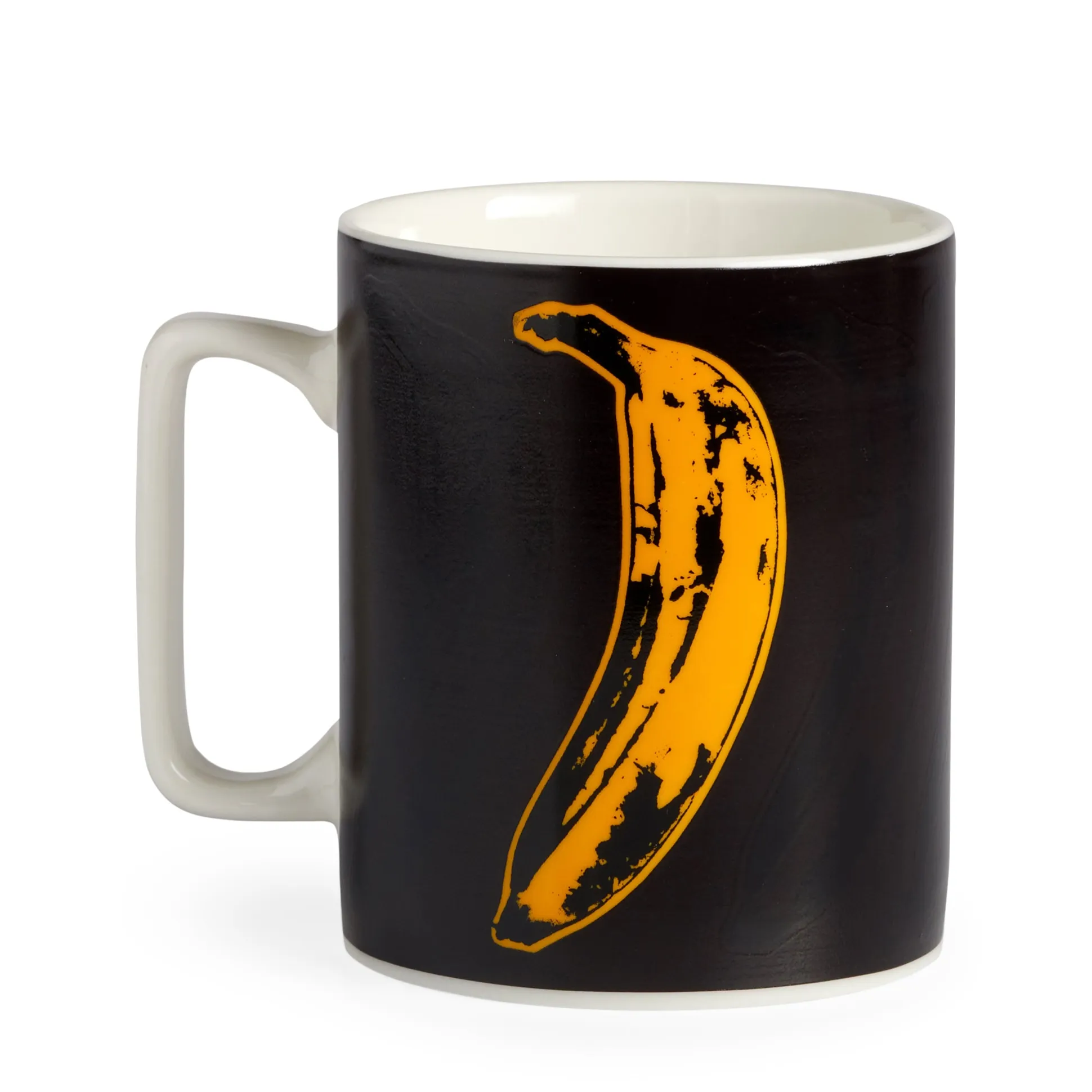 Andy Warhol Color-Changing Banana Mug