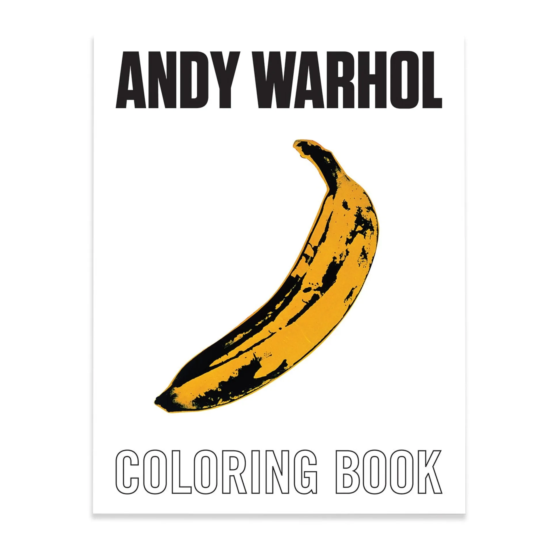 Andy Warhol Coloring Book - Paperback