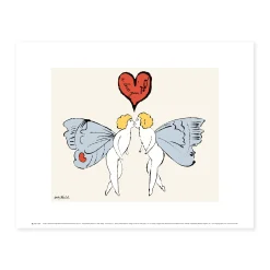 Andy Warhol: I Love You So Print