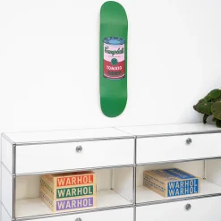 Andy Warhol: Skateboard Colored Campbell's Soup Cans