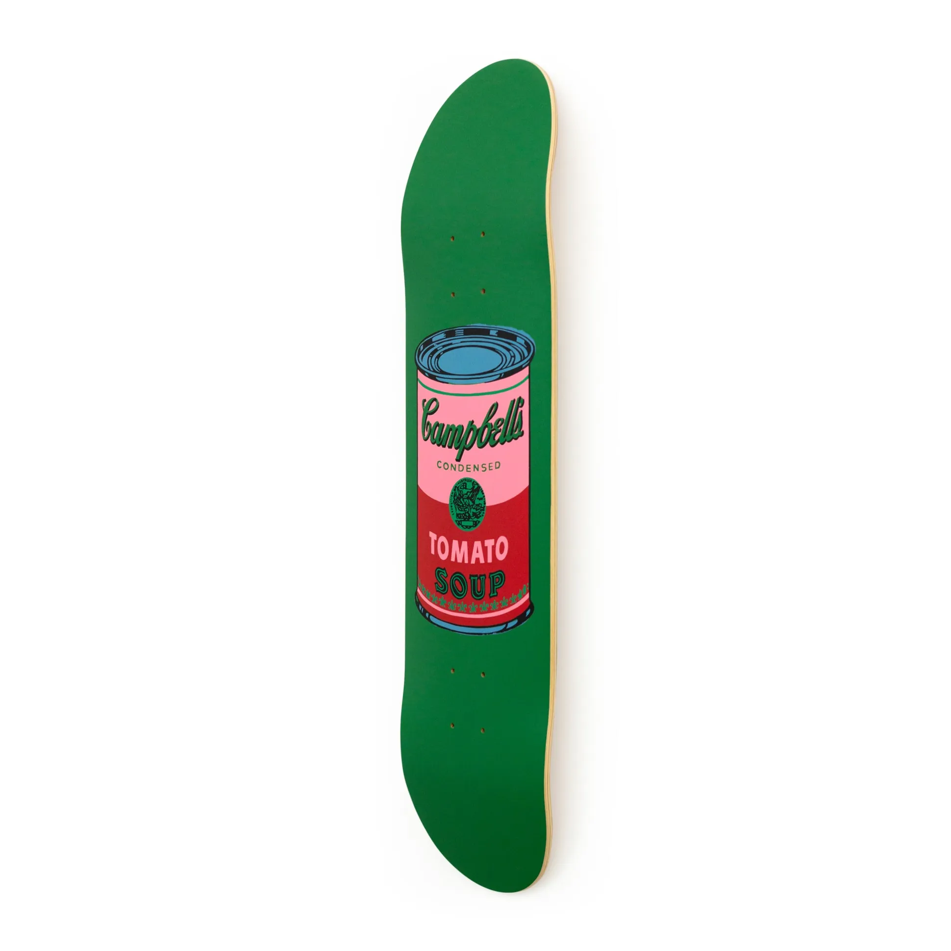 Andy Warhol: Skateboard Colored Campbell's Soup Cans