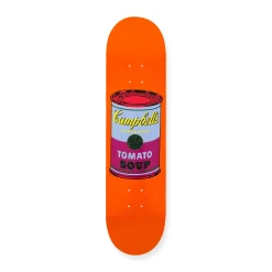 Andy Warhol: Skateboard Colored Campbell's Soup Cans