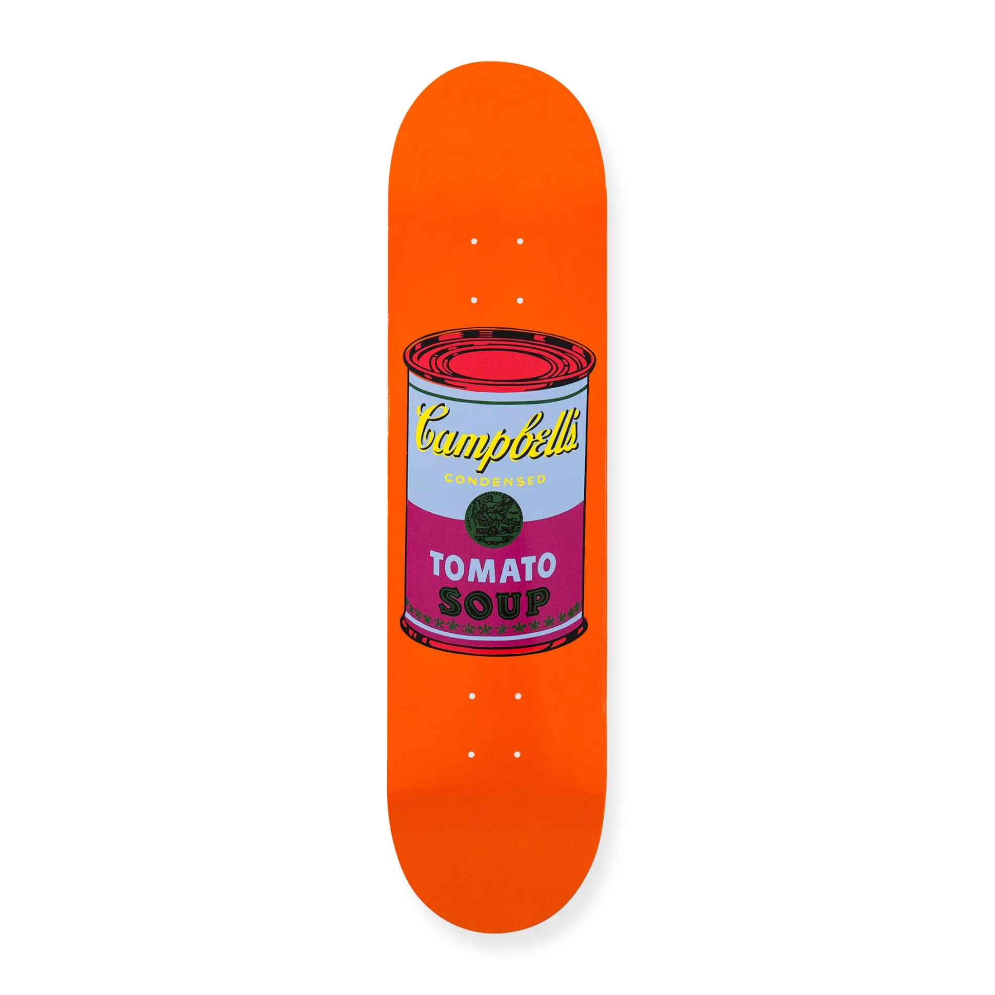 Andy Warhol: Skateboard Colored Campbell's Soup Cans