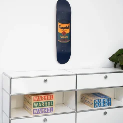 Andy Warhol: Skateboard Colored Campbell's Soup Cans