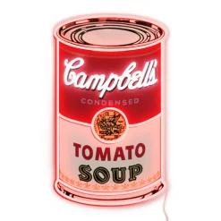 Andy Warhol Tomato Soup Can Neon Sign