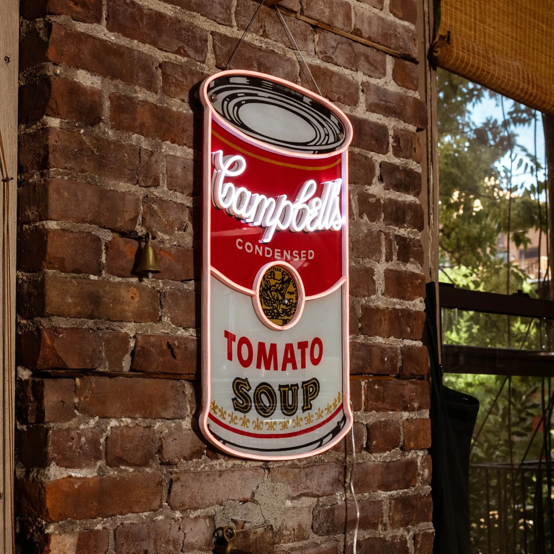 Andy Warhol Tomato Soup Can Neon Sign