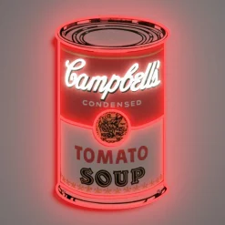 Andy Warhol Tomato Soup Can Neon Sign