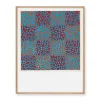 Anni Albers Color Study (Blue and Reds) Framed Poster