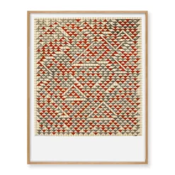 Anni Albers Study for Camino Real Framed Poster
