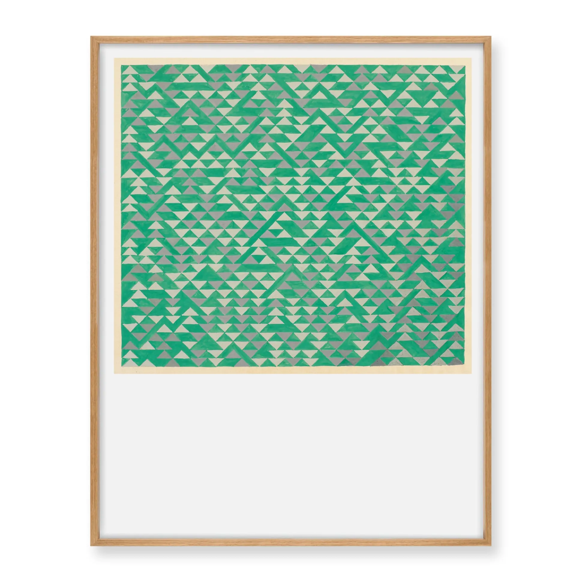 Anni Albers Study for Triadic II Framed Poster