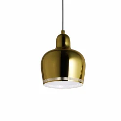Artek Aalto Golden Bell A330S Pendant Light - Brass