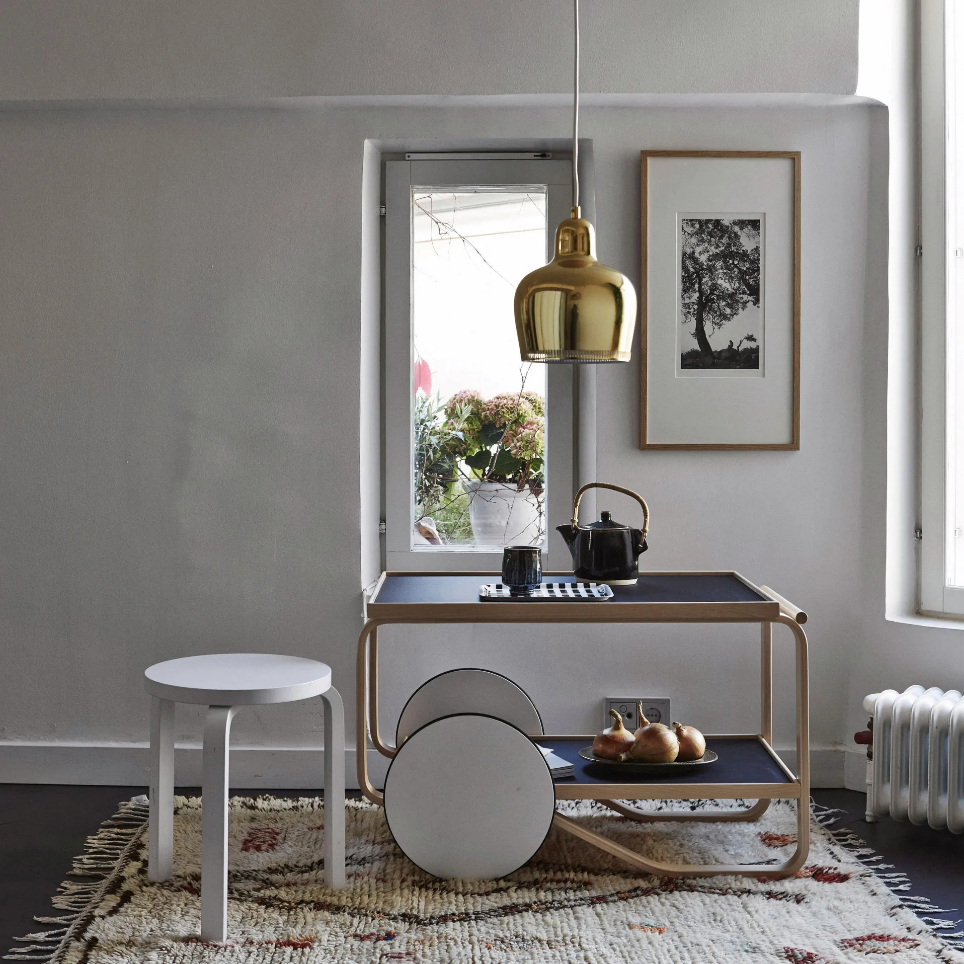 Artek Aalto Stacking Stool 60