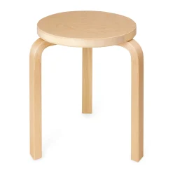 Artek Aalto Stacking Stool 60/ Black