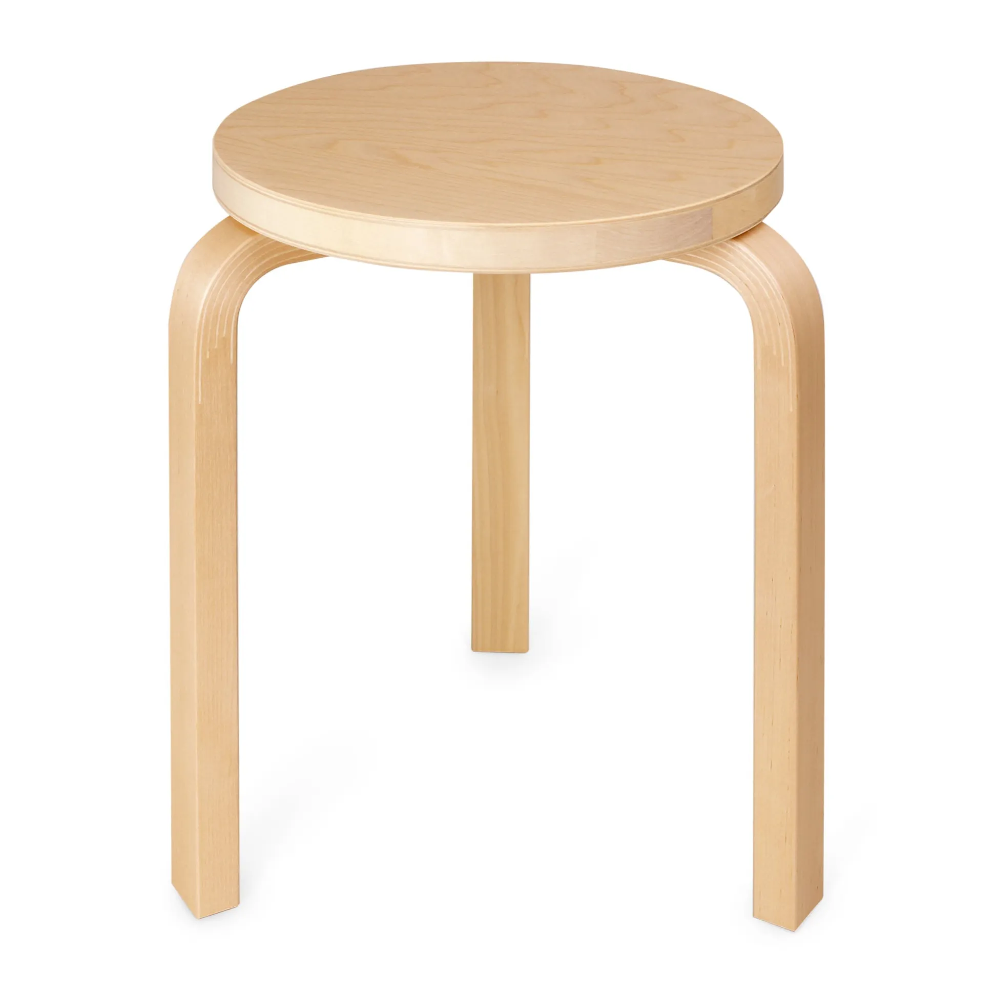 Artek Aalto Stacking Stool 60/ Black