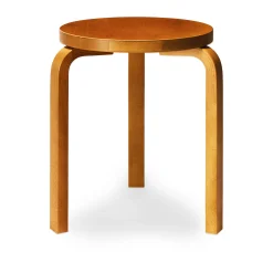 Artek Aalto Stacking Stool 60/ Black