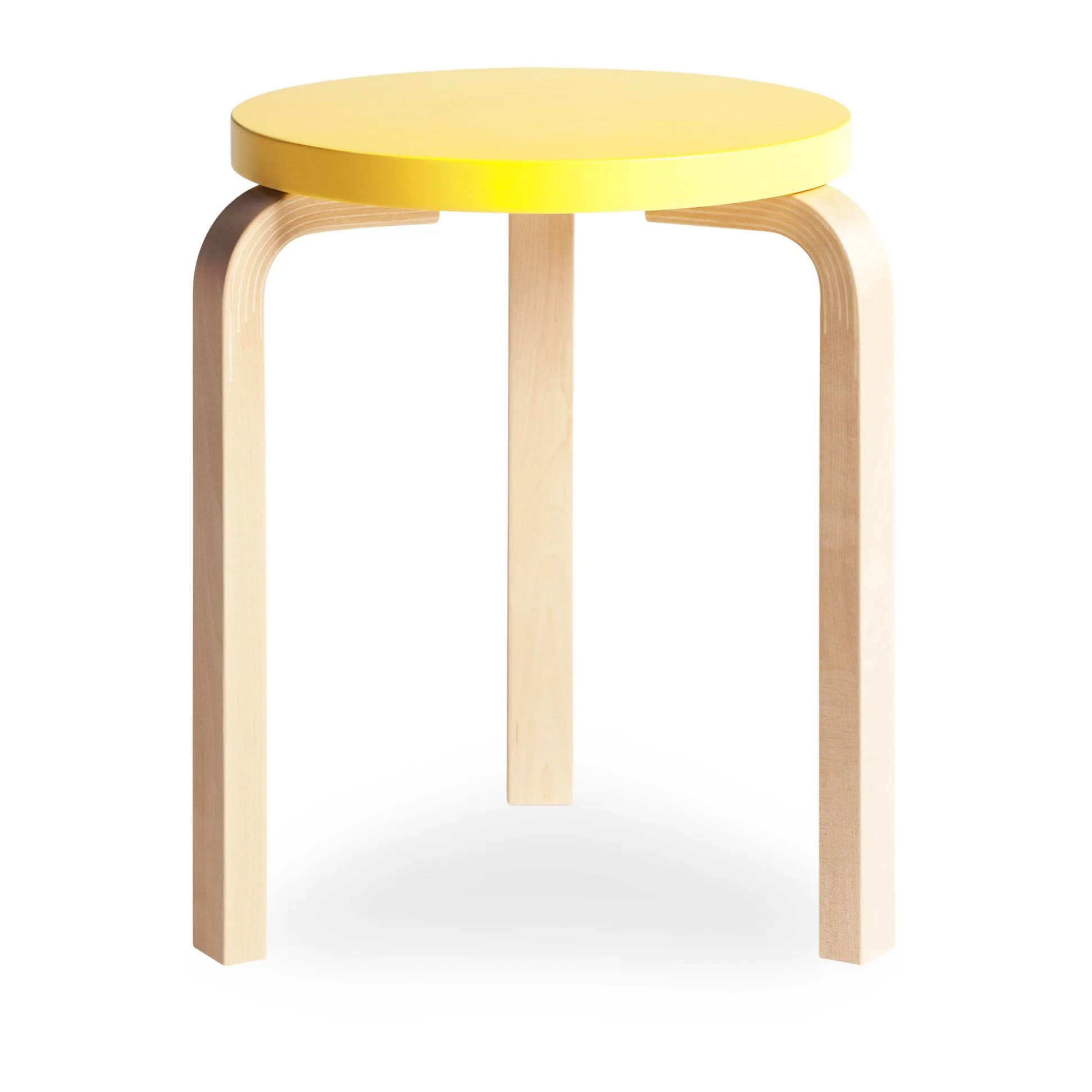 Artek Aalto Stacking Stool 60/ Black