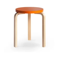 Artek Aalto Stacking Stool 60/ Black