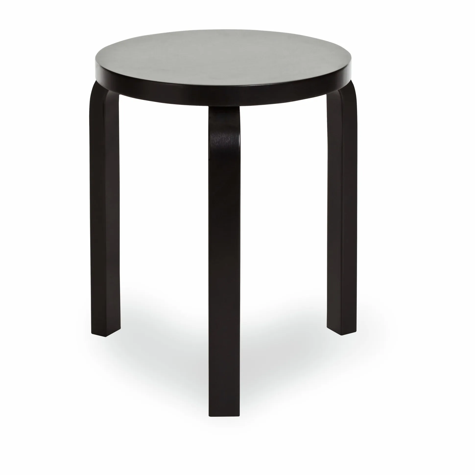 Artek Aalto Stacking Stool 60/ Black