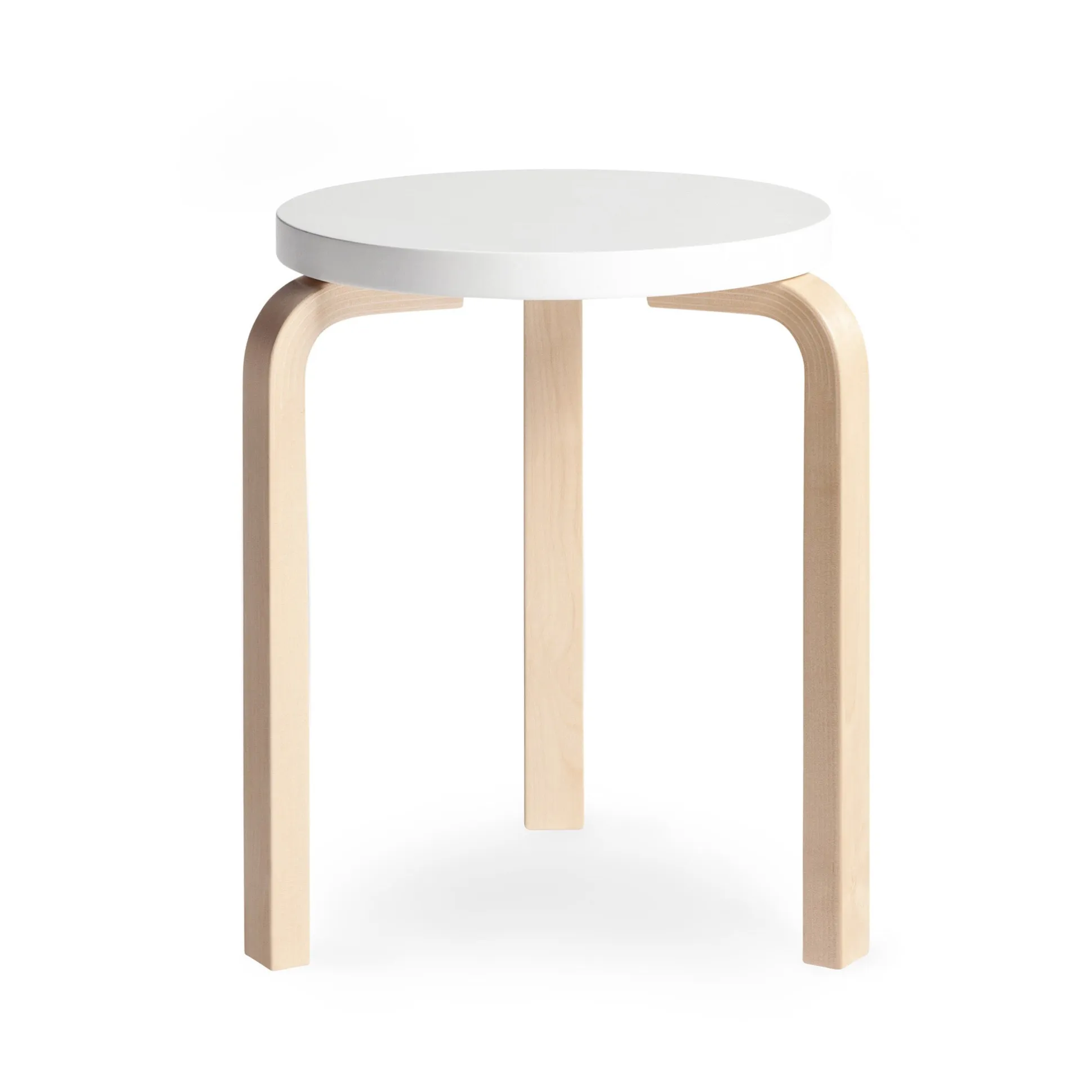 Artek Aalto Stacking Stool 60/ Black