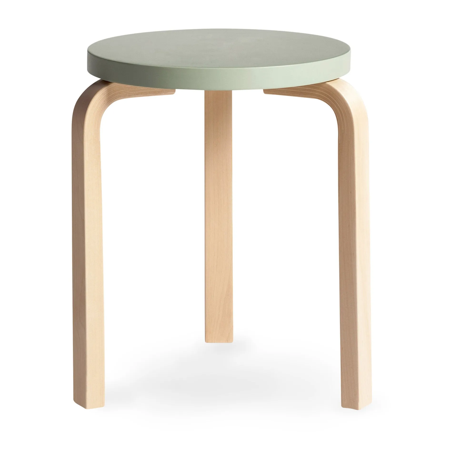 Artek Aalto Stacking Stool 60/ Black