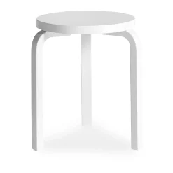 Artek Aalto Stacking Stool 60/ Black
