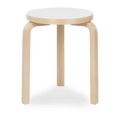 Artek Aalto Stacking Stool 60/ Black