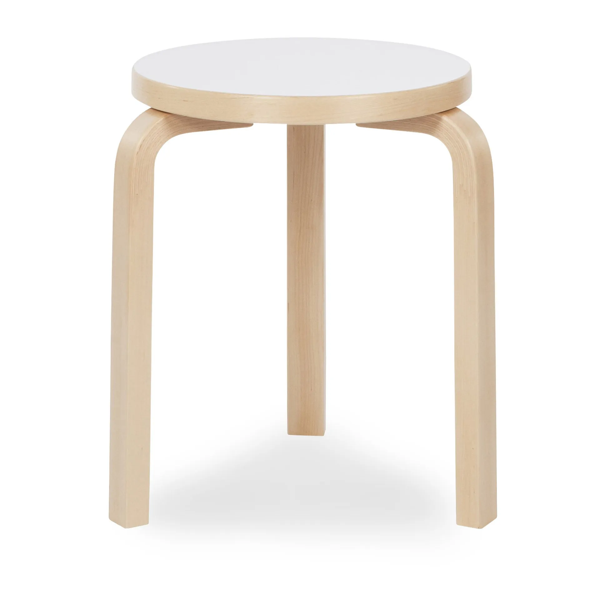Artek Aalto Stacking Stool 60/ Black