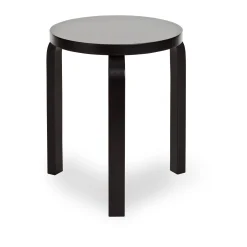 Artek Aalto Stacking Stool 60/ Black