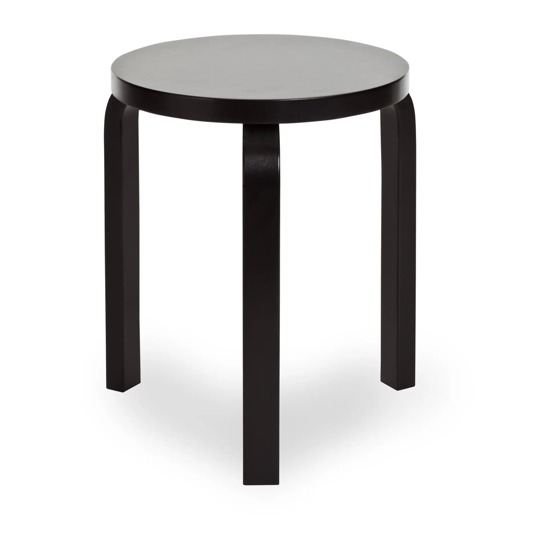 Artek Aalto Stacking Stool 60/ Black
