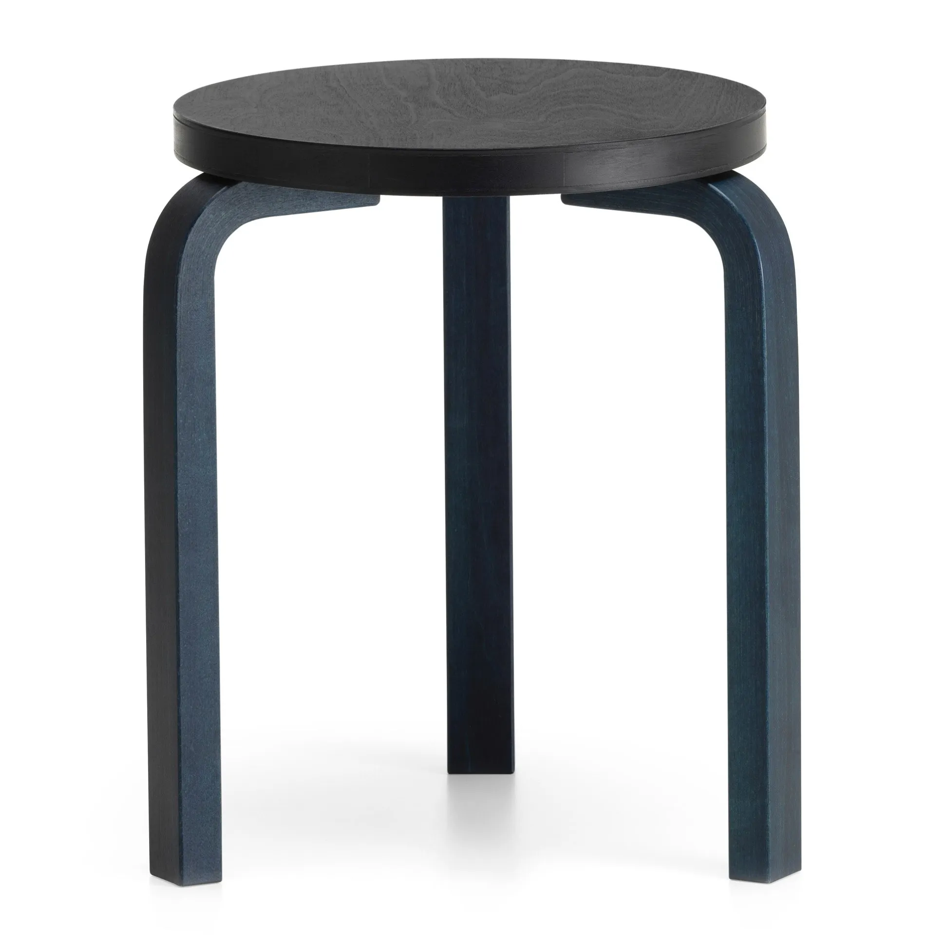 Artek Aalto Stacking Stool 60/ Black
