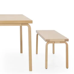 Artek Alvar Aalto Solid-Top Bench - Large