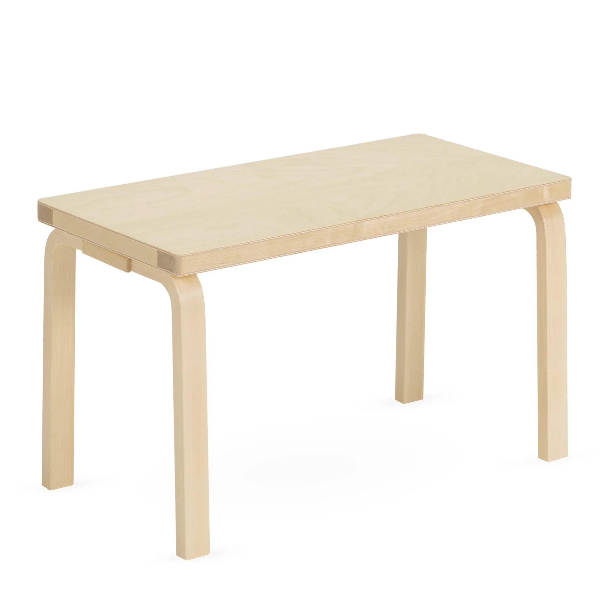 Artek Alvar Aalto Solid-Top Bench - Small