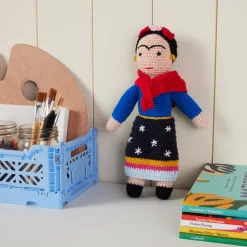 Artist Crochet Doll - Frida Kahlo