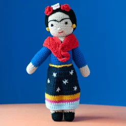 Artist Crochet Doll - Frida Kahlo