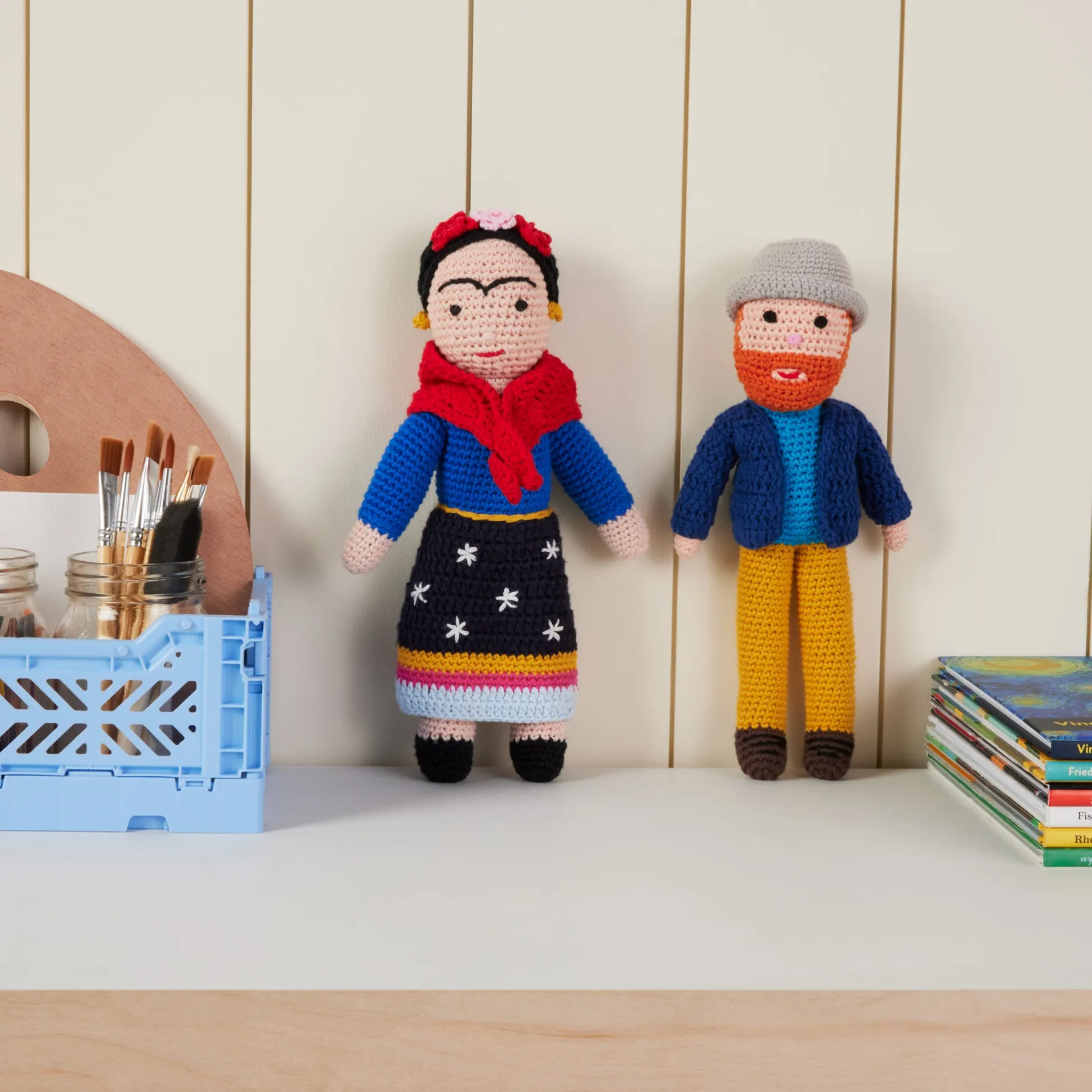 Artist Crochet Doll - Frida Kahlo