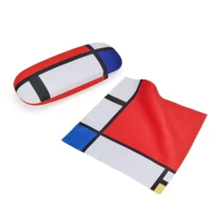Artist Eyeglasses Case and Lens Cloth Set