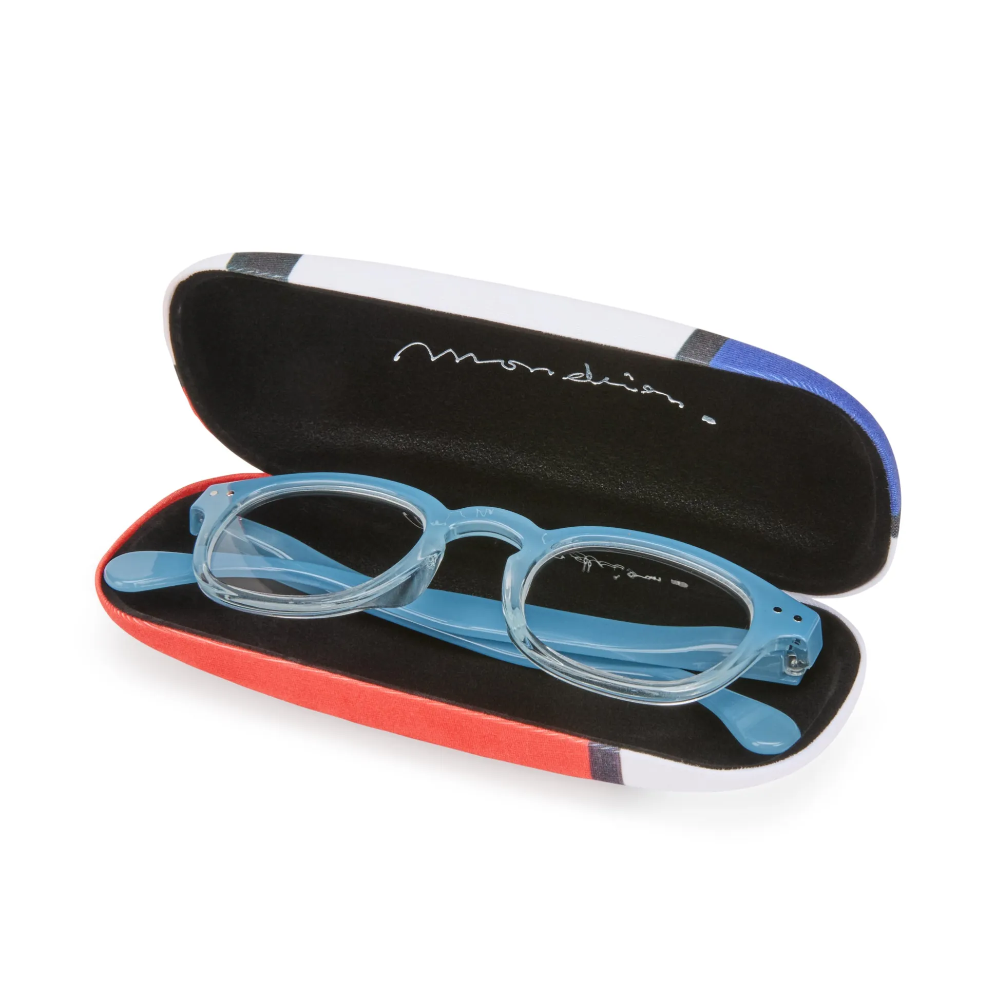 Artist Eyeglasses Case and Lens Cloth Set