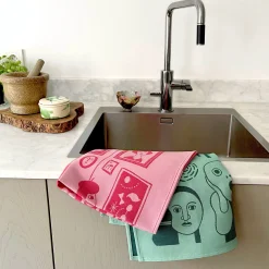 Art Lovers Cotton Tea Towels - Set of 2